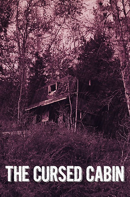 A creepy run down cabin in the woods